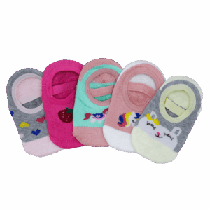 Meia infantil soquete antiderrapante - sapatilha - Amorarma - INSP-FA