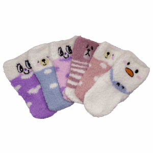 Meia infantil cano curto felpuda - Joy Intime - BR-BBF