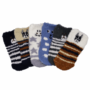 Meia infantil cano médio felpuda - Joy Intime - BR-BBM