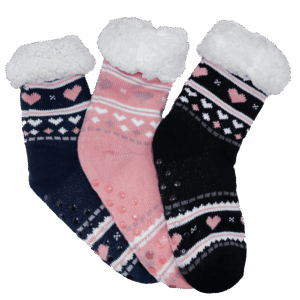 Meia de cano longo forrado coração - Joy Intime - CRI-F