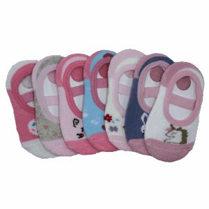 Meia sapatilha feminina infantil antiderrapante - Joy Intime - INSA-F